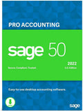 Sage 50 Pro Accounting 2022 U.S. Personal Accounting Software [PC Download]