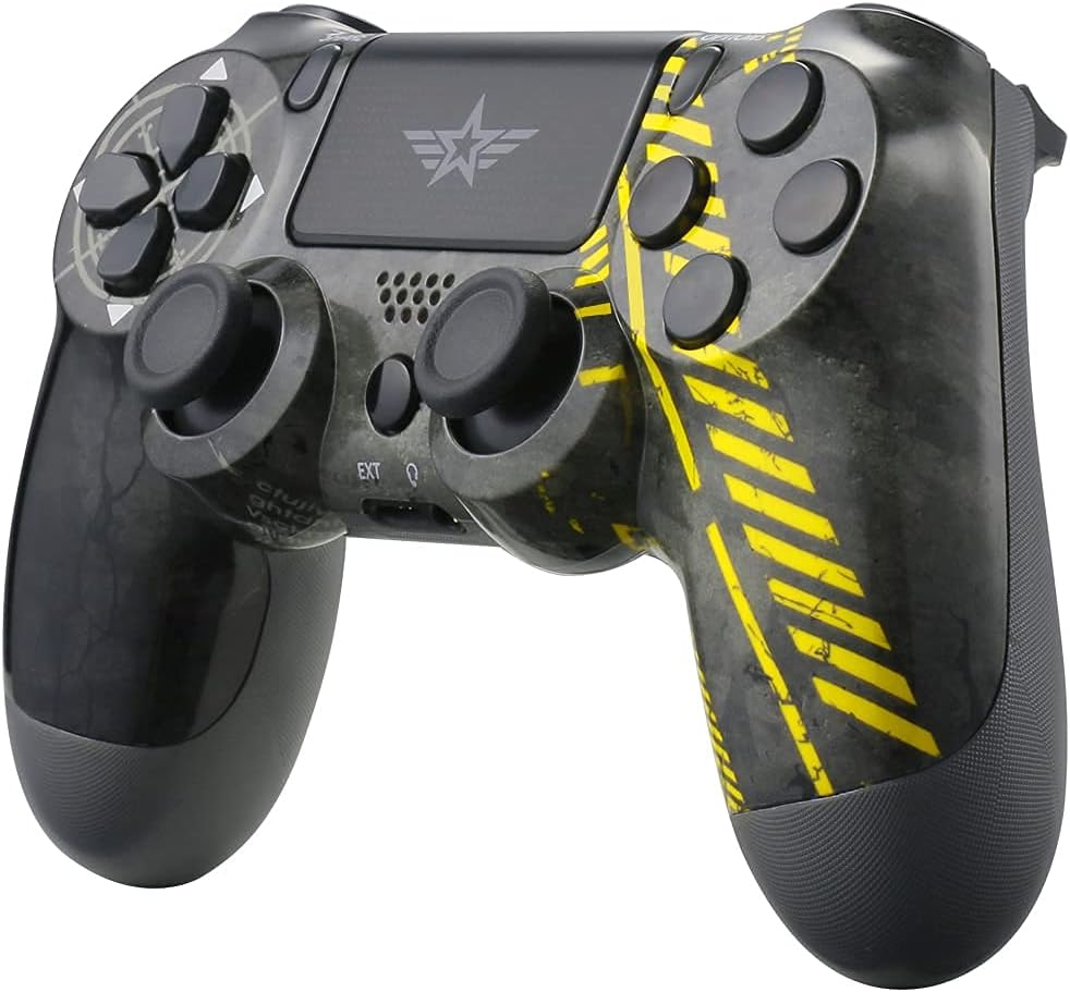 2 Pack Wireless Controller for PS4, Bluetooth Gamepad with 6-Axis Gyro P3937