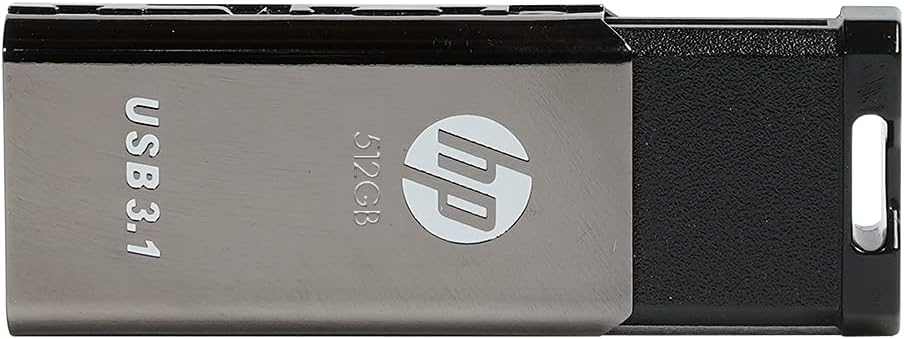HP 512GB x770w USB 3.1 Flash Drive Pack of 2 E166