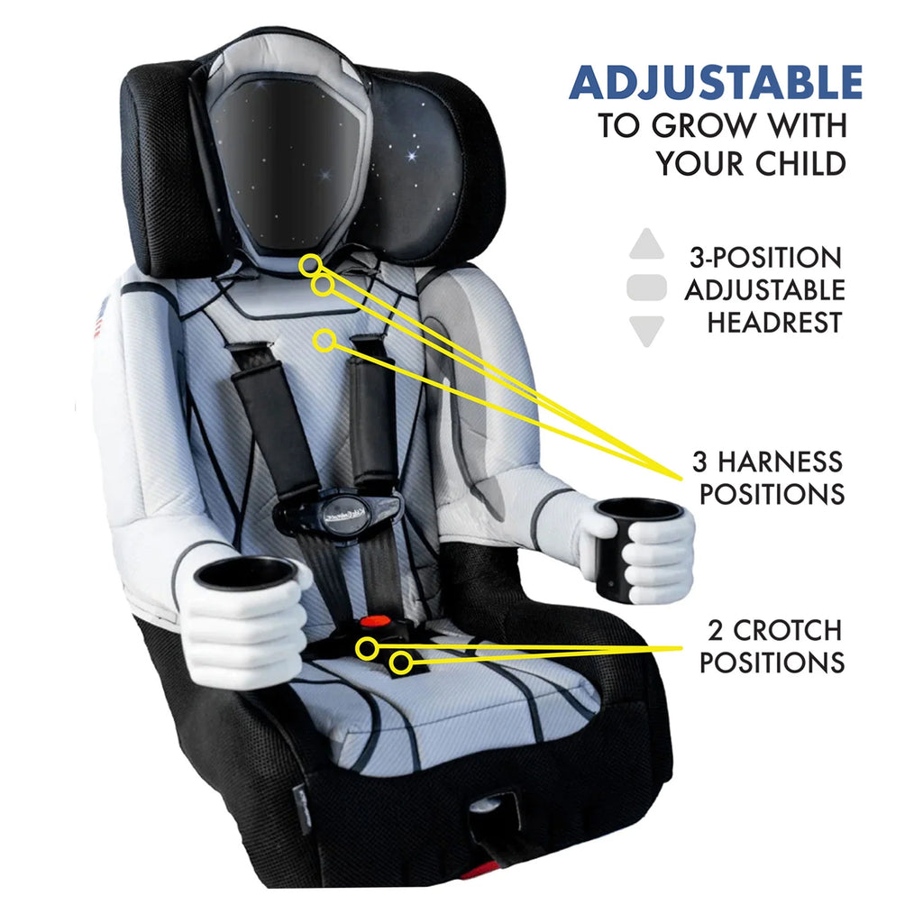 KidsEmbrace Combination Harness Booster Car Seat, Marvel Avengers Captain America Q1832