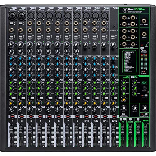 Mackie ProFX10 Go 10-channel Battery-powered Mixer with USB and Effects V810787
