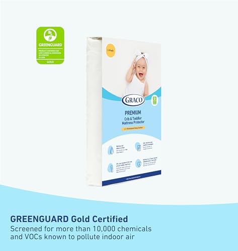 Graco 6-Inch Dual-Comfort Crib & Toddler Mattress, GREENGUARD Gold Certified V830838