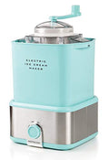 Nostalgia 2-Quart Electric Ice Cream Maker, Stainless Steel H3717