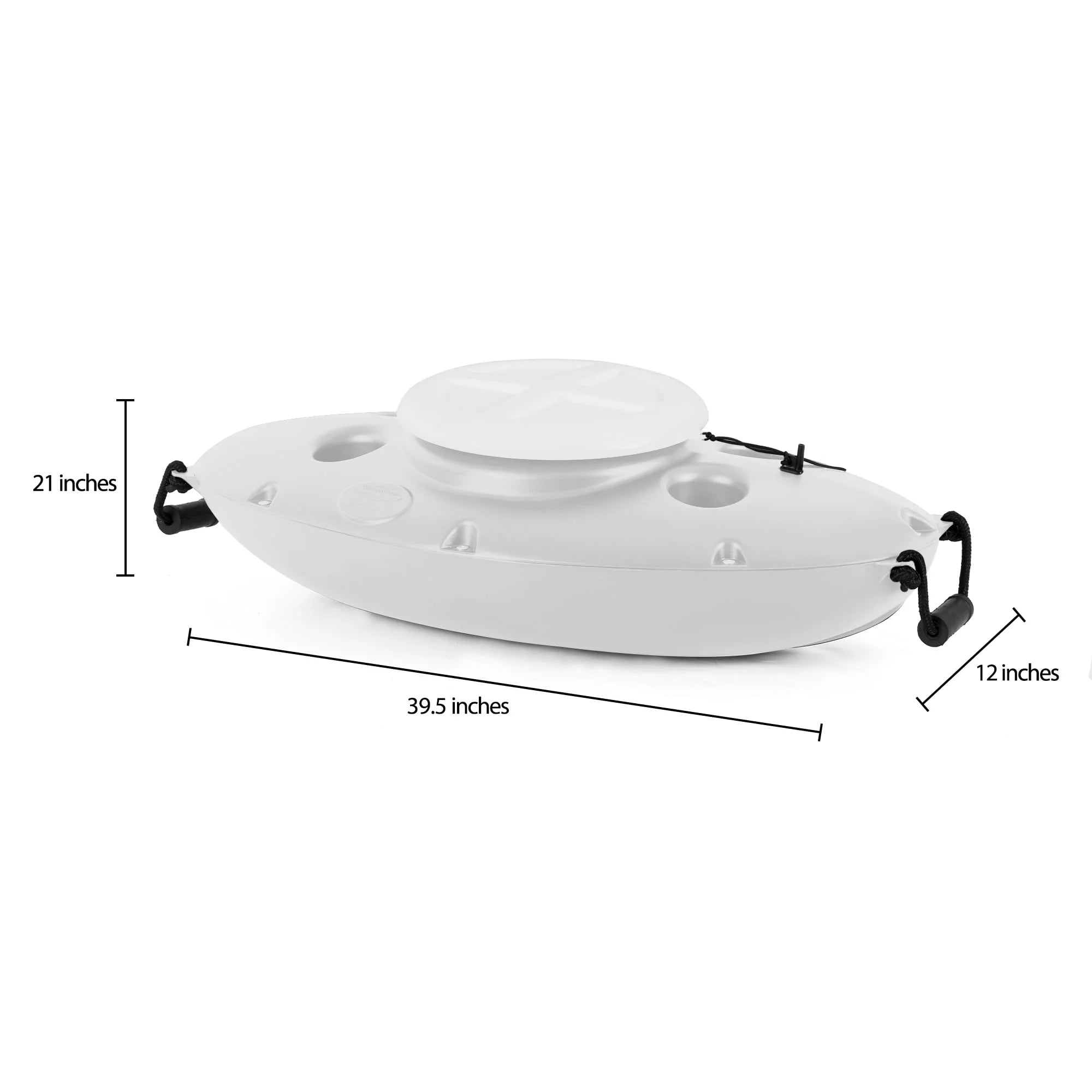 Creekkooler 30 qt Hard Side Floating Cooler, Yellow R231161