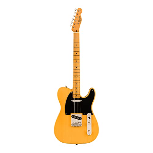 Squier Classic Vibe 70s Thinline Telecaster Electric Guitar Natural Maple Fingerboard W3907
