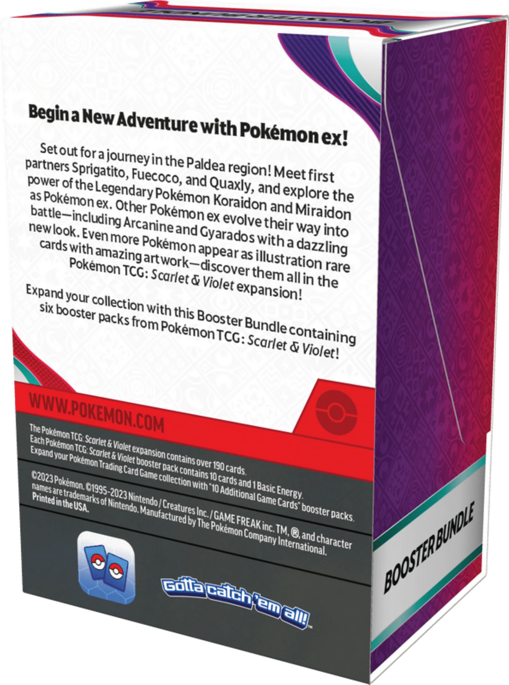 Pokemon Trading Card Games Scarlet & Violet Booster Bundle - 6 Packs L595