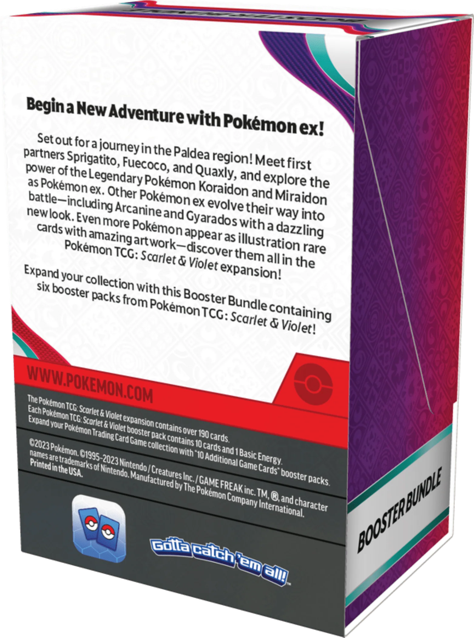 Pokemon Trading Card Games Scarlet & Violet Booster Bundle - 6 Packs L595
