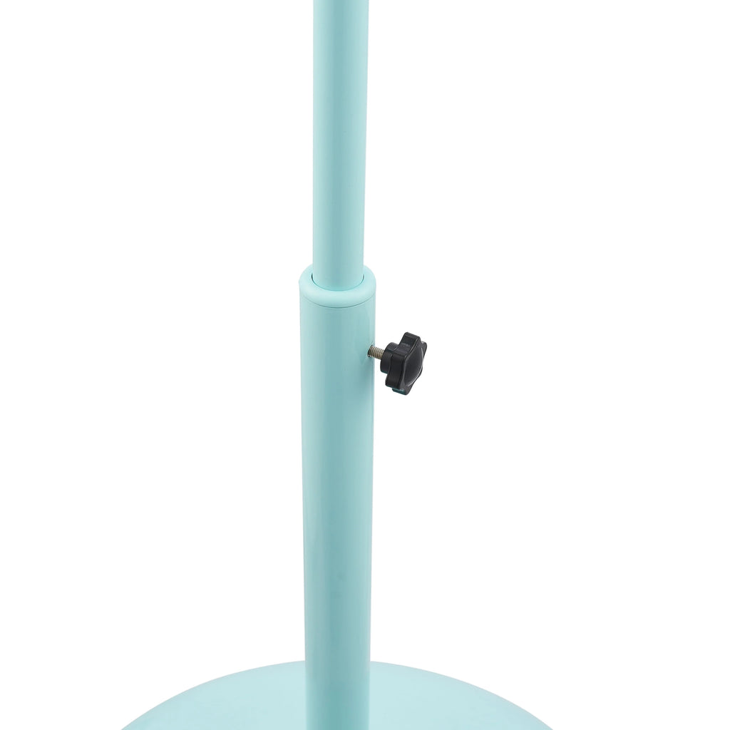 Better Homes & Gardens 16 inch Adjustable Oscillating Metal Stand Fan, Red O2097