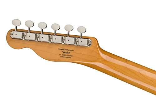 Squier Classic Vibe 70s Thinline Telecaster Electric Guitar Natural Maple Fingerboard W3907