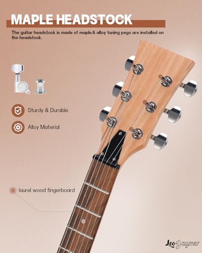 Leo Jaymz DIY Single Cut Electric Guitar Kit Mahogany Rosewood B148