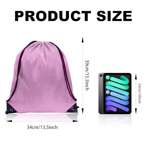 GoodtoU 40 Pack Drawstring Backpacks Waterproof Nylon Cinch Bags for School Gym N792