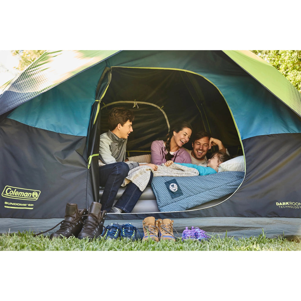 Coleman Sundome Dark Room 6-Person Dome Camping Tent B1157