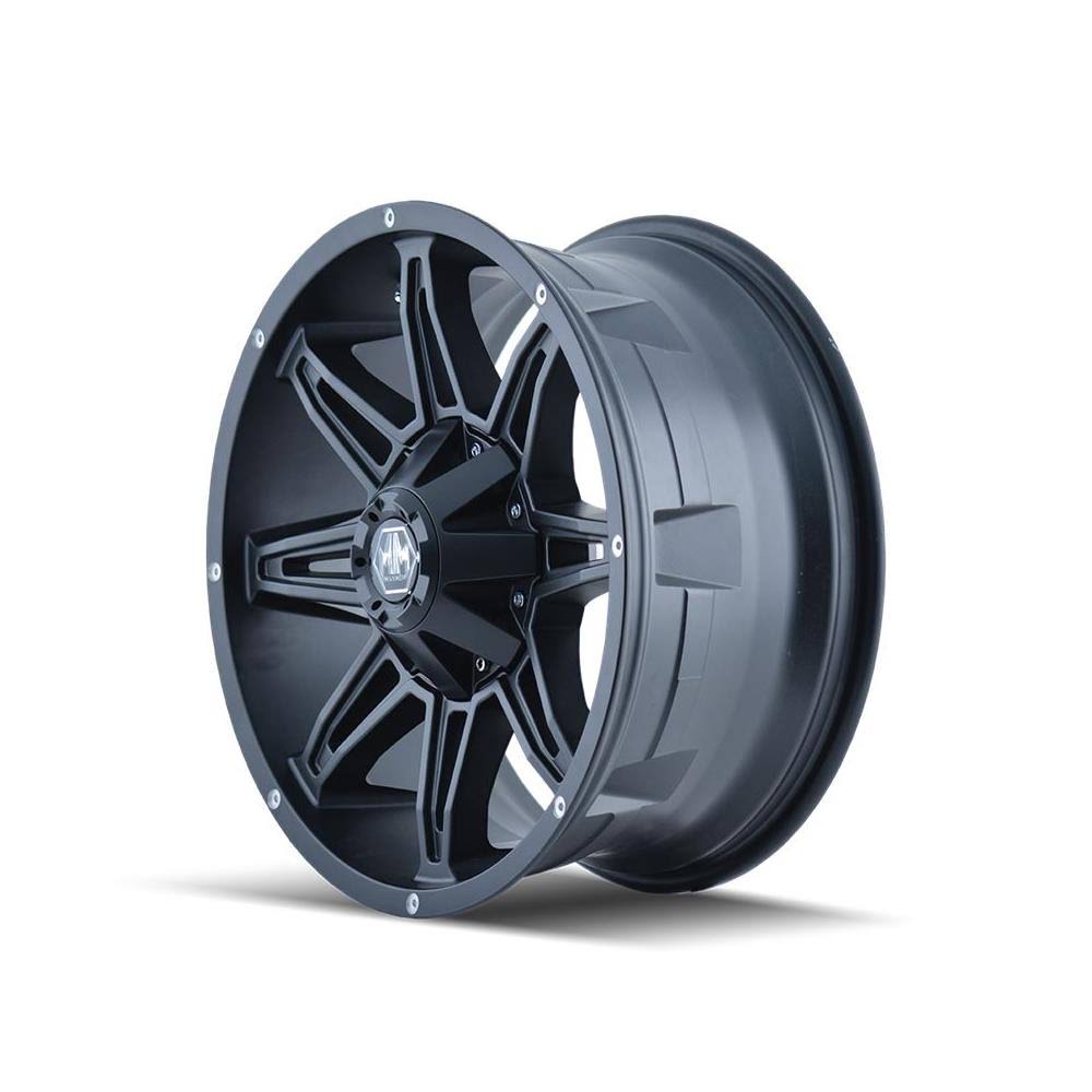 Mayhem 8090 Rampage Matte Black 22x9.5 8x6.5 / 8x170 -6mm M97447