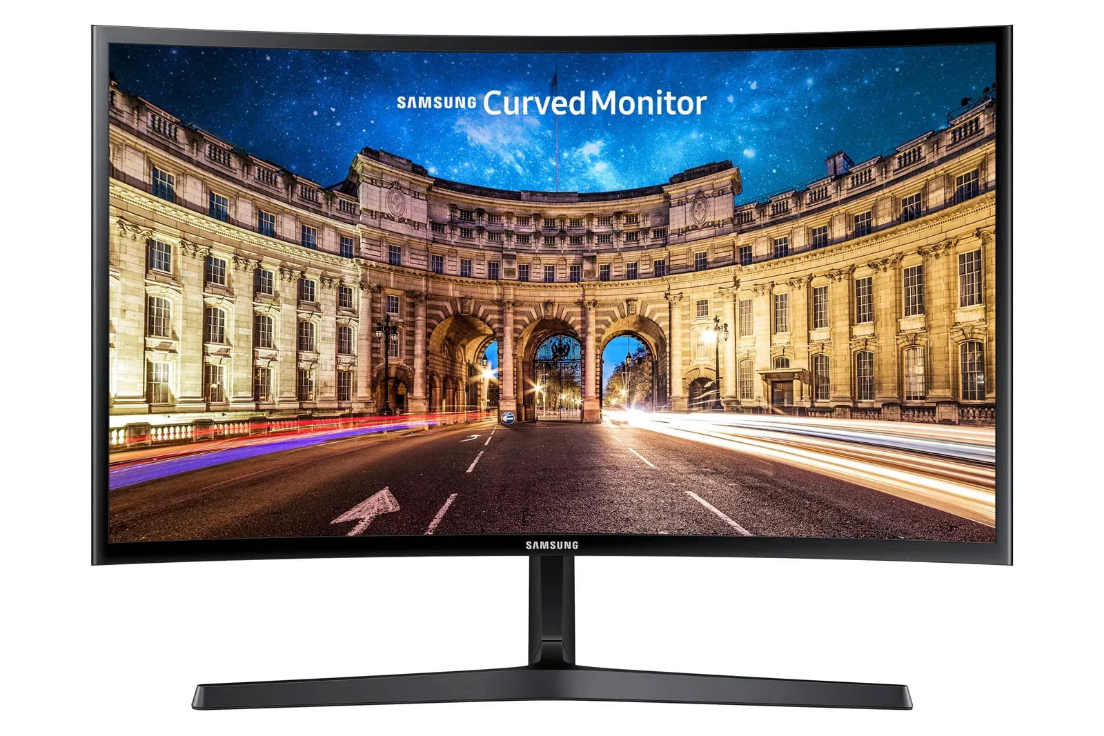 SAMSUNG 27 Class Curved 1920x1080 VGA HDMI 60hz 4ms AMD FREESYNC HD LED Monitor - LC27F396FHNXZA