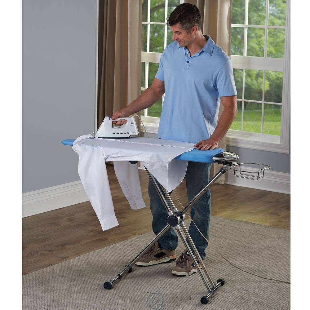 Sharkk Flippr Ironing Board with 360 Degree Rotating Function and Detachable Iron Rest G6403