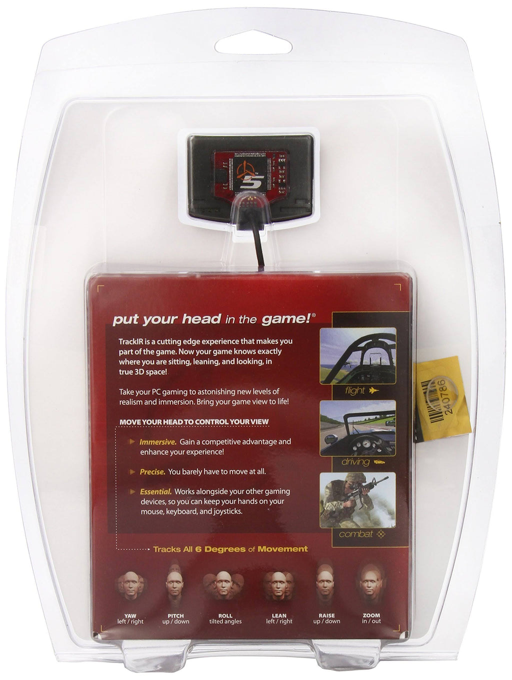 Natural Point TrackIR 5 Head Tracking for Gaming K937