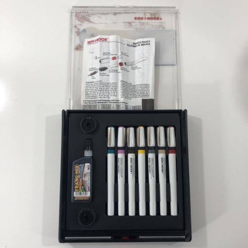 Koh-I-Noor Rapidograph 7-Pen Artist Set O9590