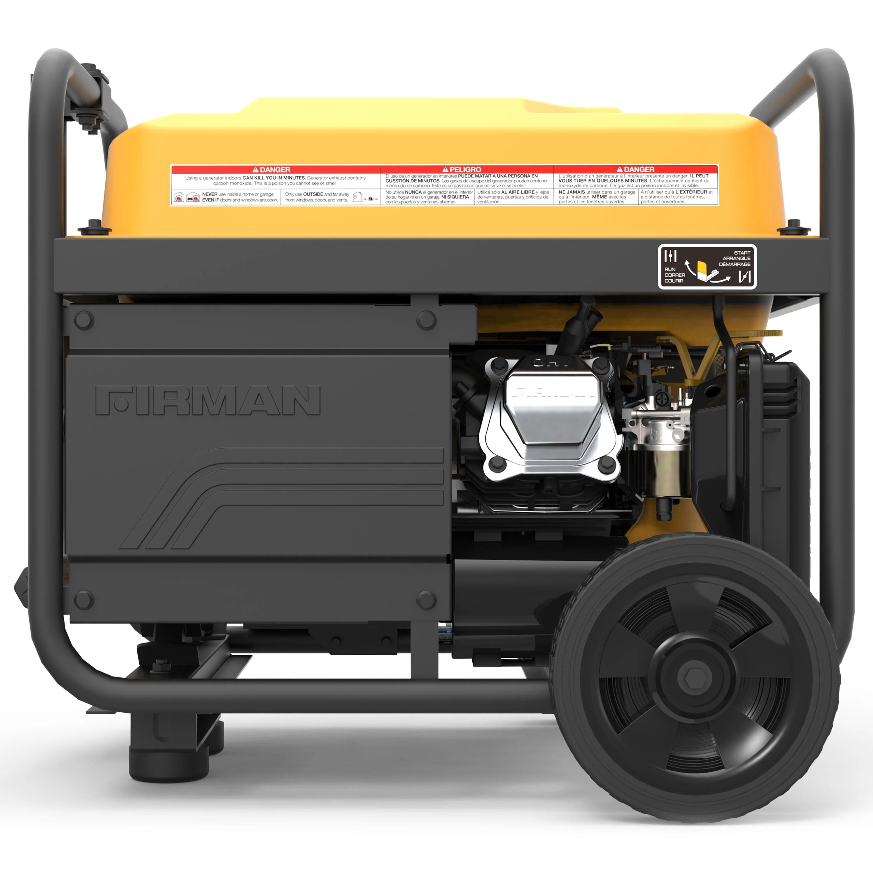 Firman Generators 4550W Gas Powered Portable Generator with Remote Start P627224