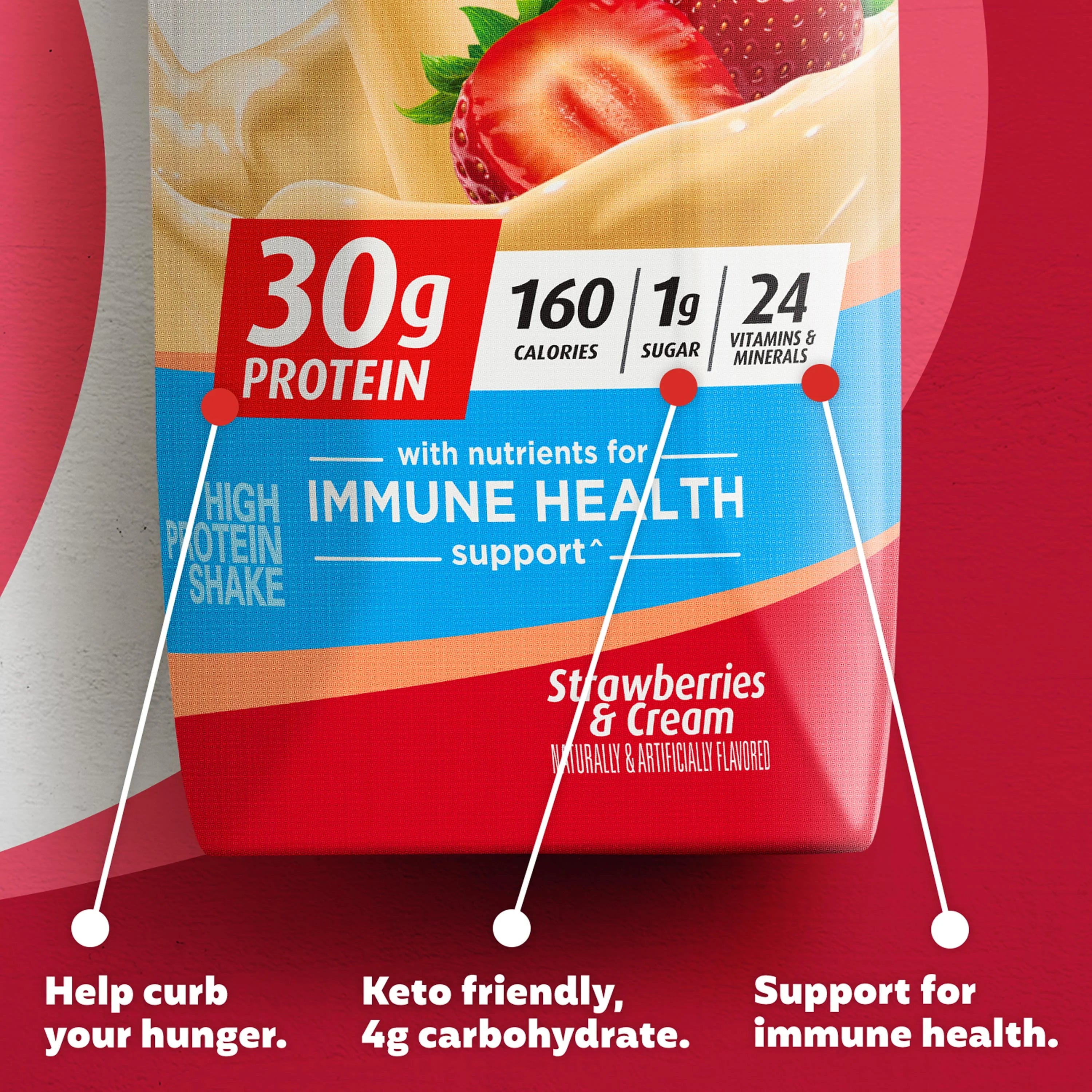 Premier Protein Vanilla Shake, 30g Protein, 11 fl oz, 12 Ct J475