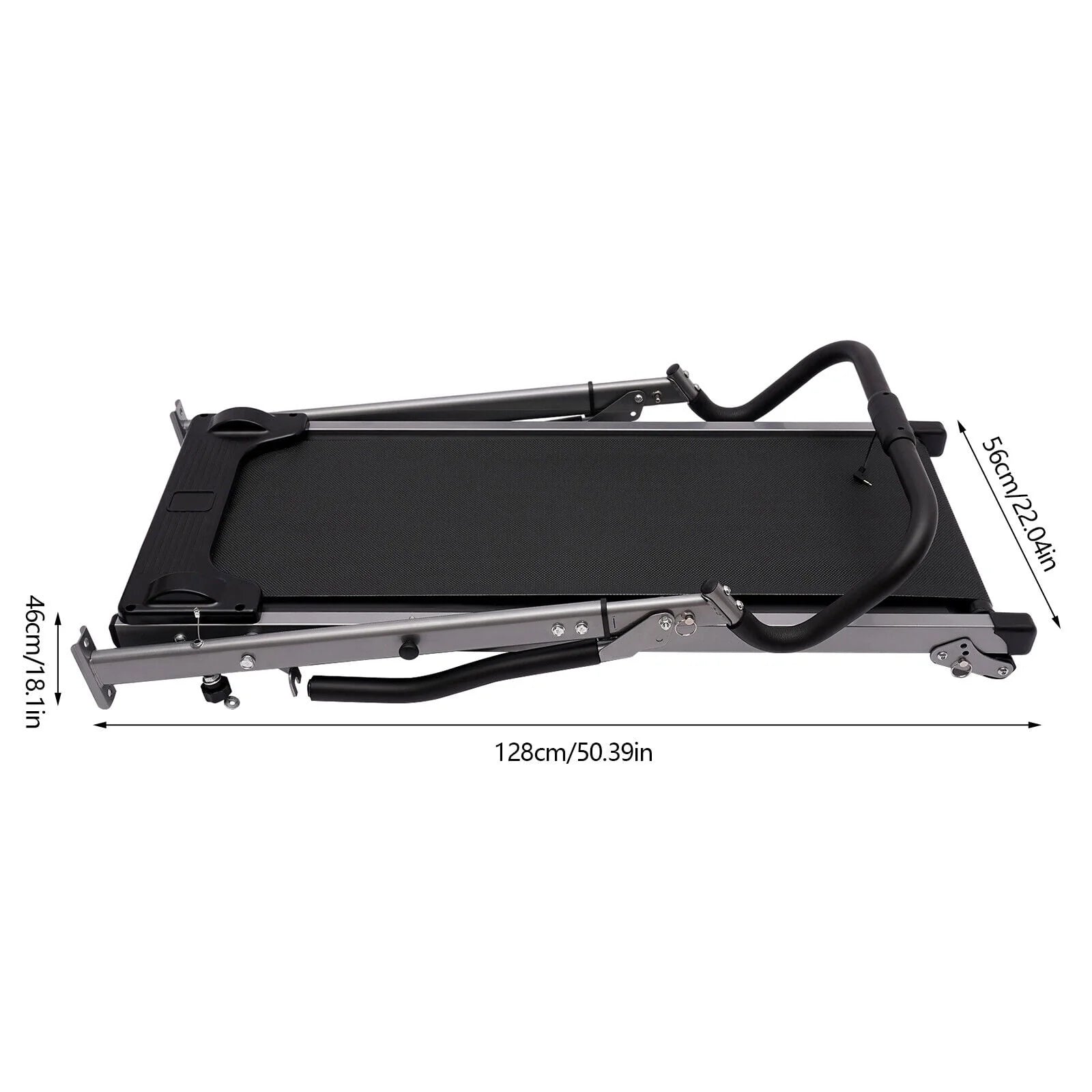 MIDUO Home Folding Treadmill with Incline Pink Y55541