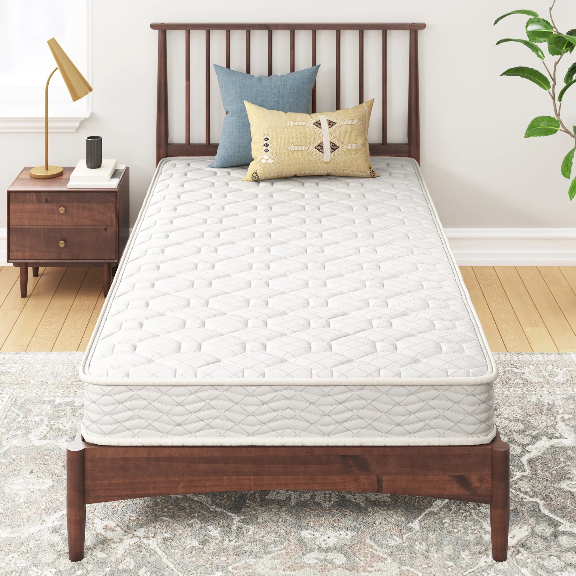 Slumber 1 By Zinus 6 Comfort Innerspring Mattress, Twin Y3472