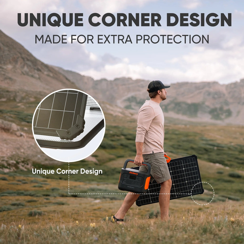 Jackery Solar Panel 100W Portable for Explorer Power Stations E668