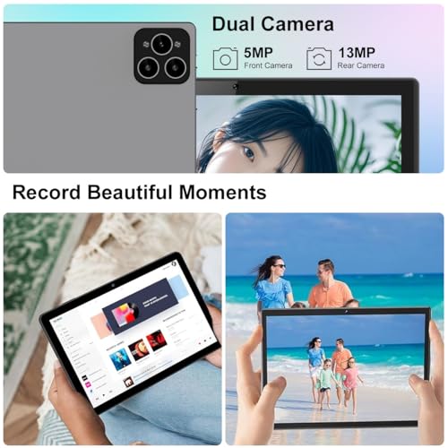 10.1 Inch Android 13 Tablet 4G LTE with SIM Card Slot, 12GB+512GB, Pink S843541
