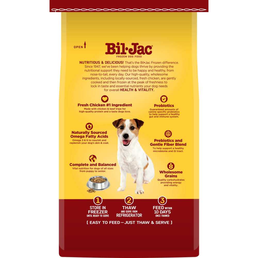 Bil Jac Frozen Dog Food O148