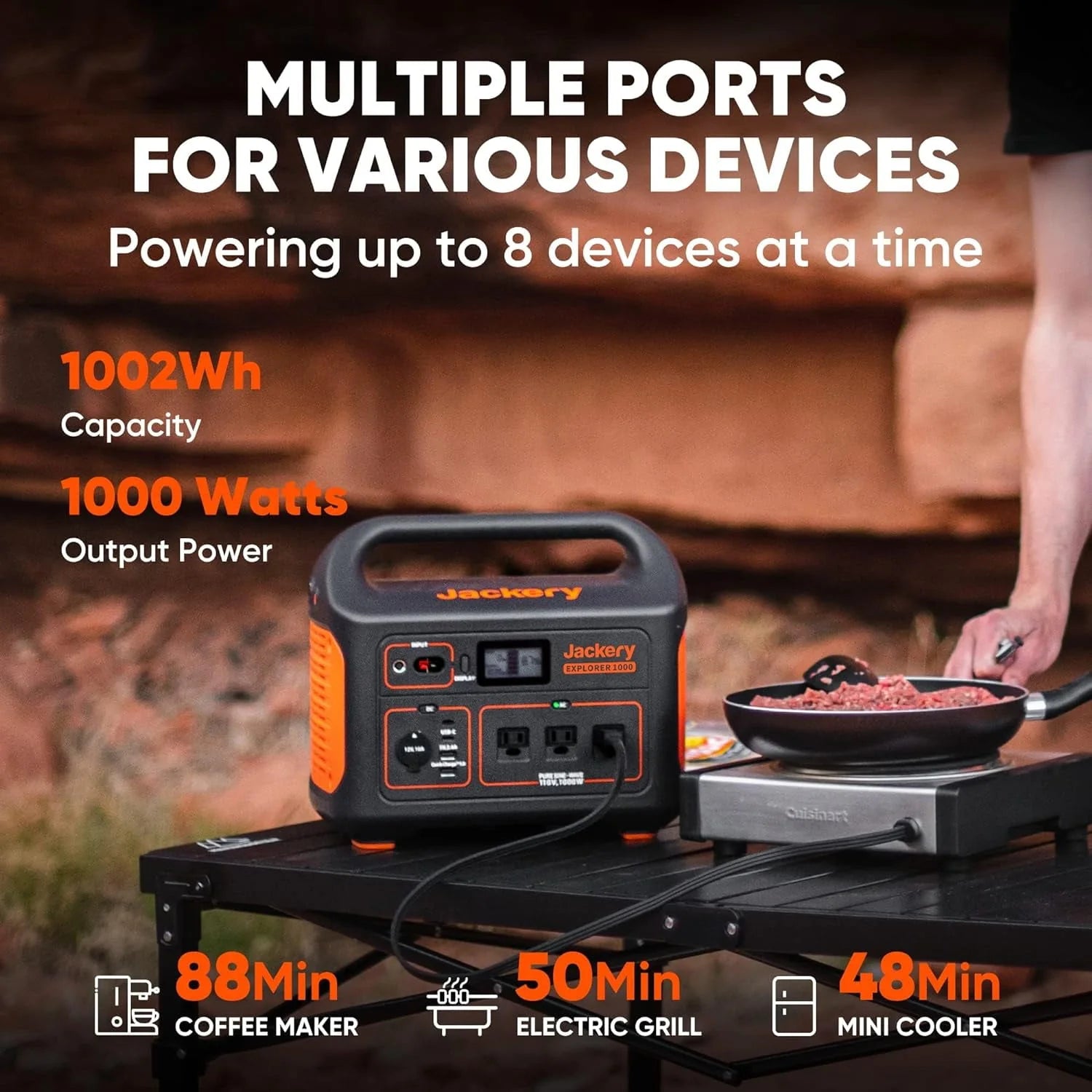 Jackery Explorer 1000 Portable Power Station W906