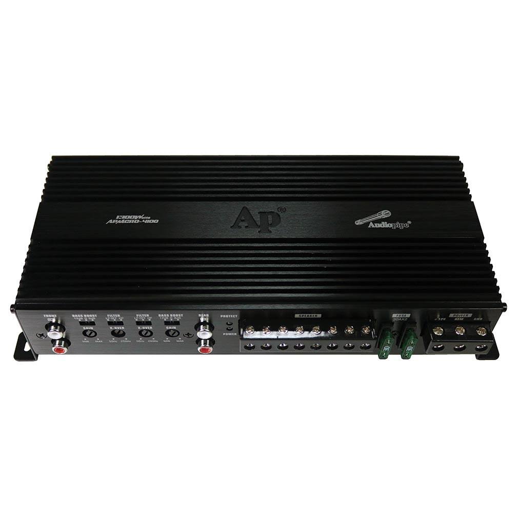 Audiopipe Apmcro-4100 Micro 4 Channel Amplifier 1300W R563