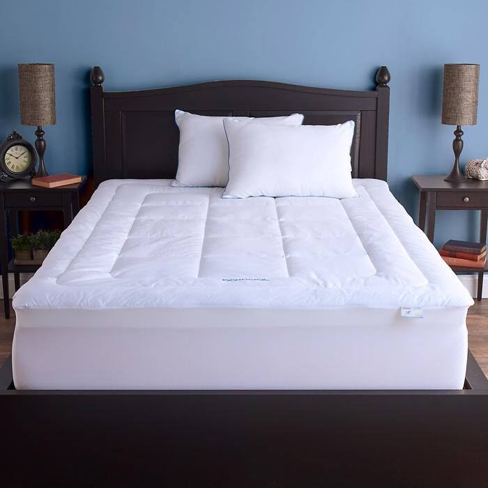 Iso-Cool Memory Foam Mattress Topper with Outlast Cover, Full X2487