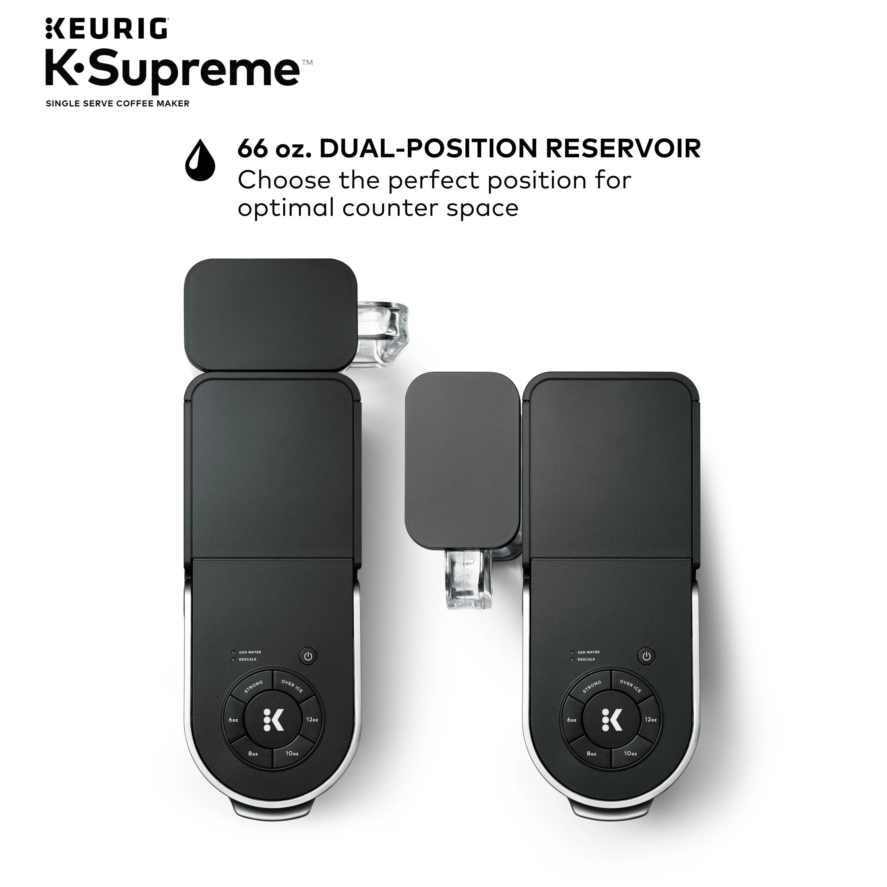 Keurig K-Supreme Single-Serve K-Cup Pod Coffee Maker, Black G914