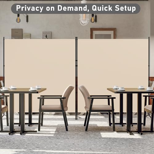 Room Divider Folding Privacy Screens, 3 Panel Portable Partition Q514484