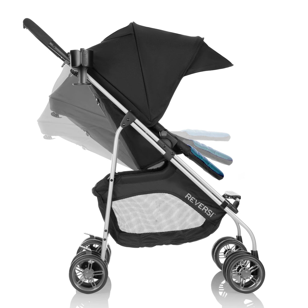 Evenflo Reversi Lightweight Reversible Stroller, Altair Black F135961