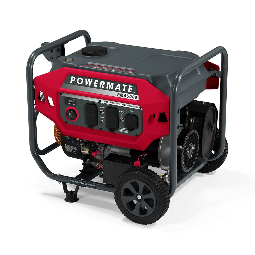 Powermate PM4500E 4500 Watt Electric Start Portable Generator F3114