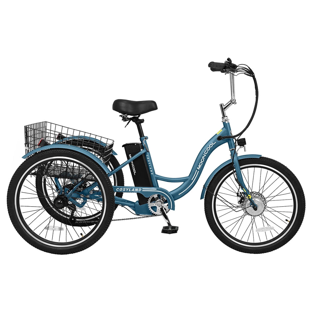 Lilypelle Adult Electric Tricycle 3-Wheel Bike for Seniors E1378