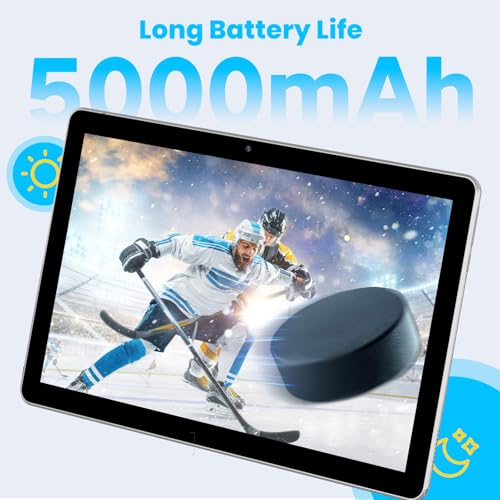 JUNYANG Android 13 Tablet 10.1 Inch 4G LTE with SIM Card Slot, 64GB ROM Y768