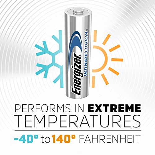 Energizer AA Lithium Batteries, 12 Count P76356