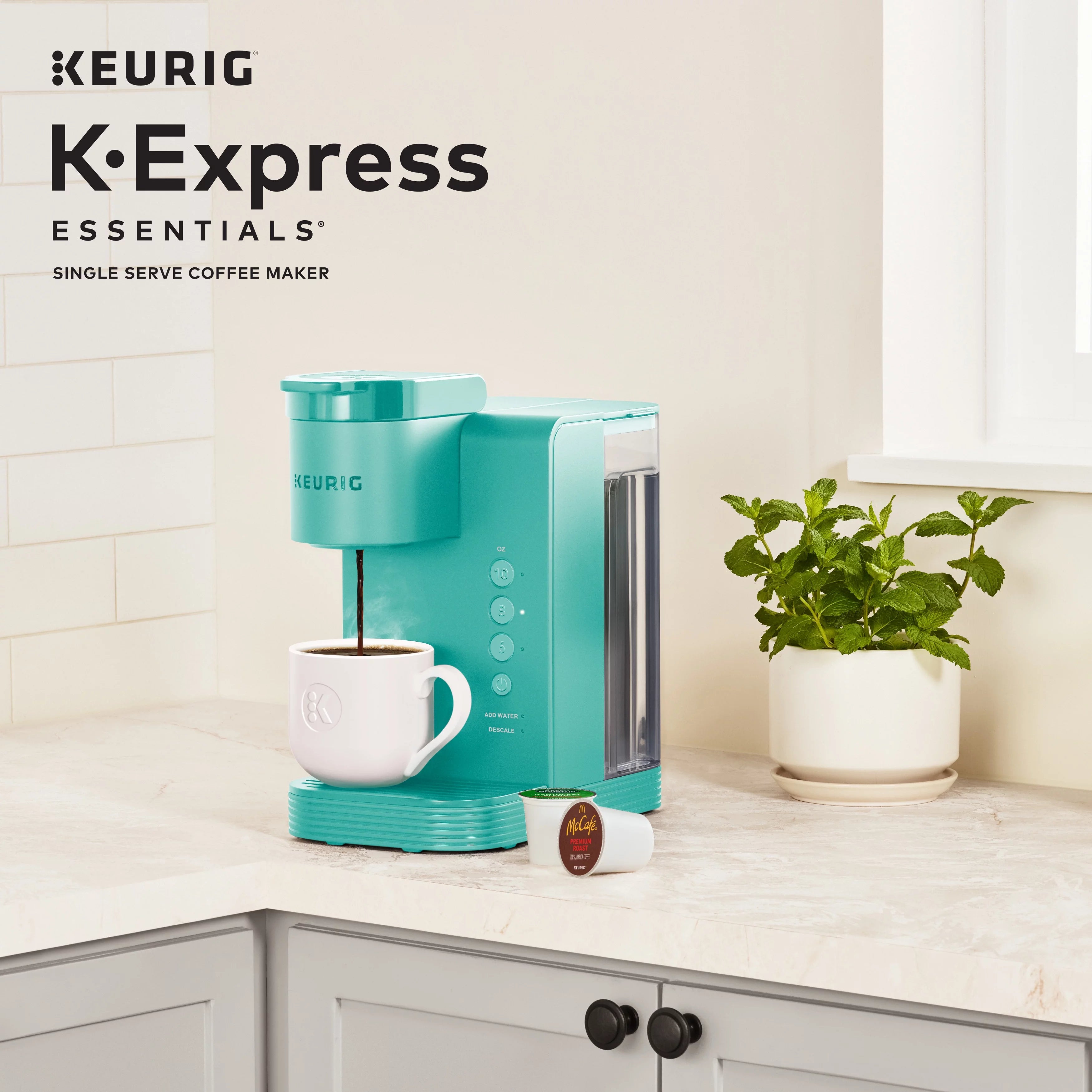 Keurig K-Express Essentials Black Single Serve K-Cup Coffee Maker T91964
