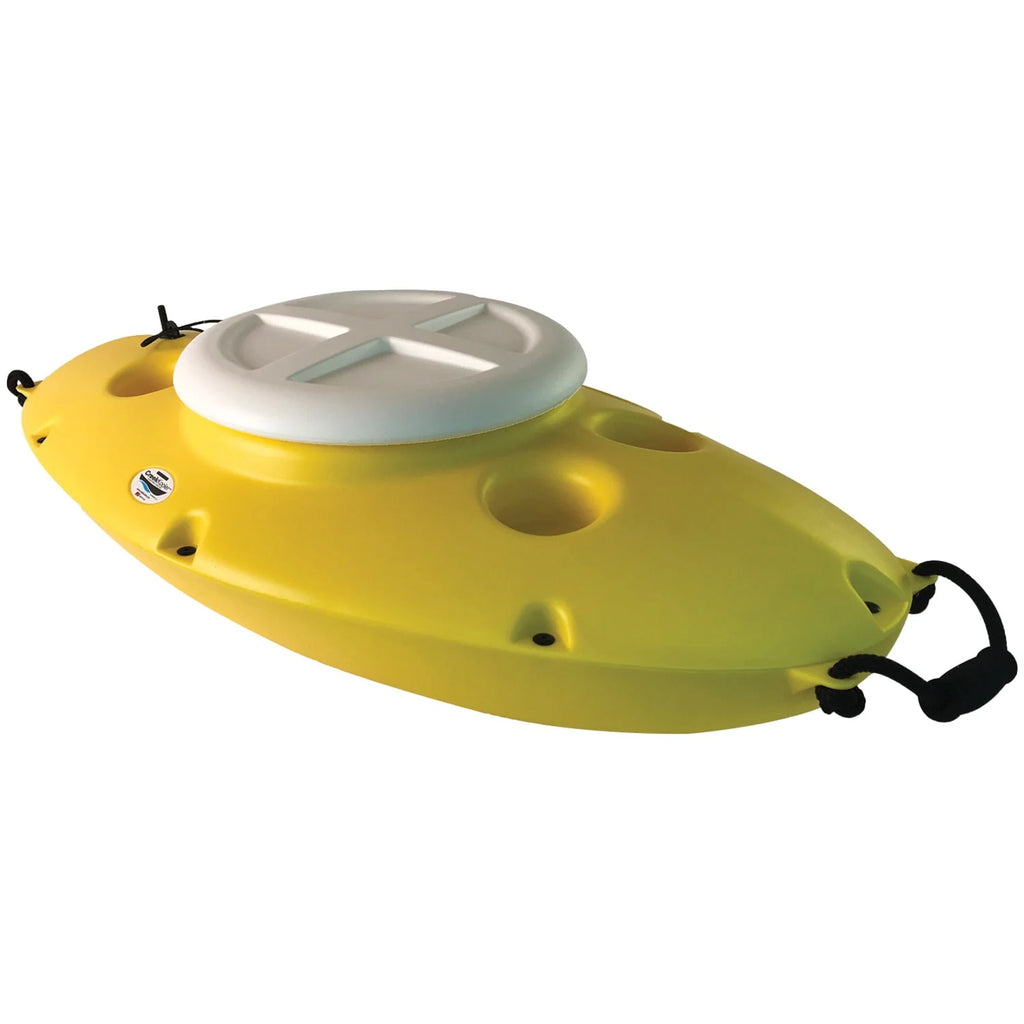 Creekkooler 30 qt Hard Side Floating Cooler, Yellow R231161