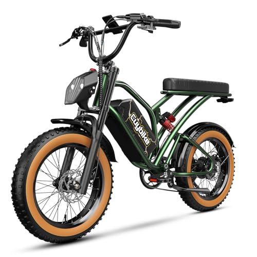 Electric Bike for Adults, 2000W Motor, 48V 25AH Battery, 20" Fat Tires S65549