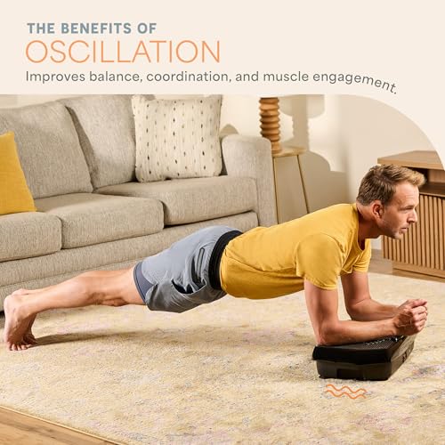 Lifepro Vibration Plate Exercise Machine with Magnetic Acupoints for Full Body Fitness A59153