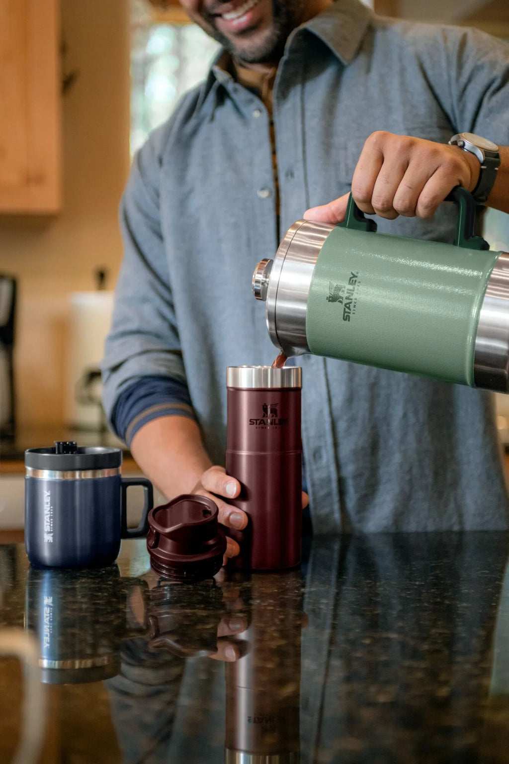 Stanley Classic Stainless Steel French Press, 48 oz J811731