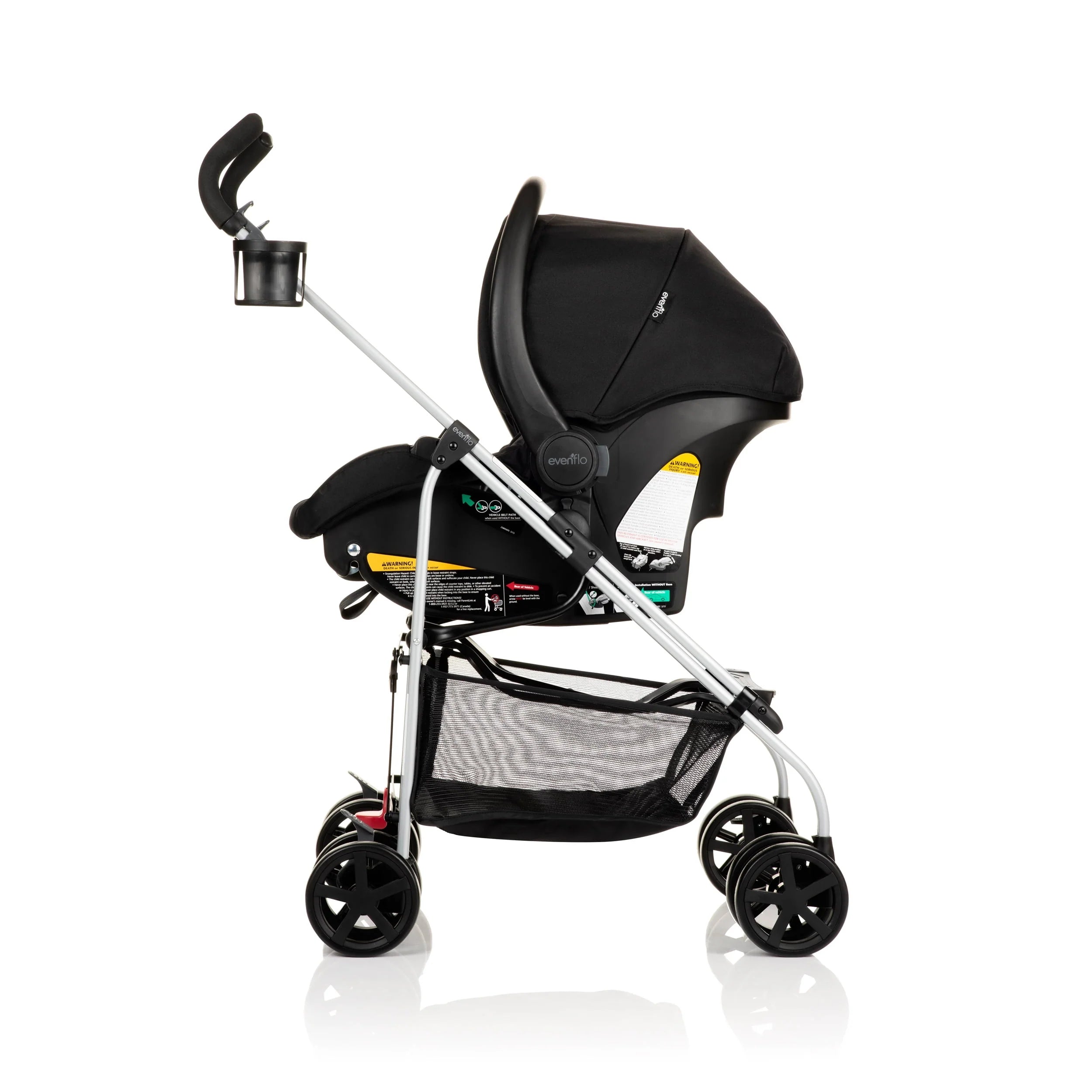 Evenflo Reversi Lightweight Reversible Stroller, Altair Black F135961