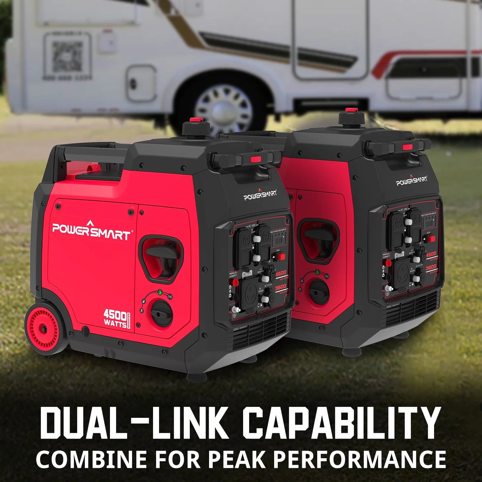 PowerSmart 4500 Watt Portable Inverter Generator, Low Noise L475176
