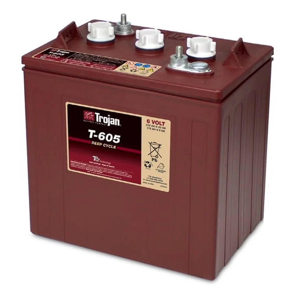 Trojan T605 6V 210AH Deep Cycle Battery 2 Pack I387