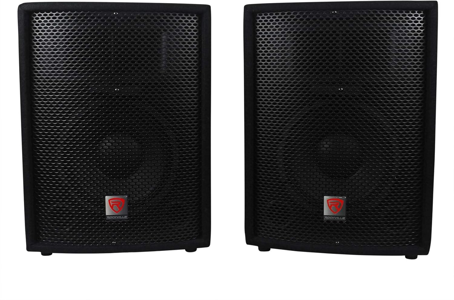 Rockville RPG2X10 PA System with 10" Speakers, Stands, Mics & Bluetooth F701991