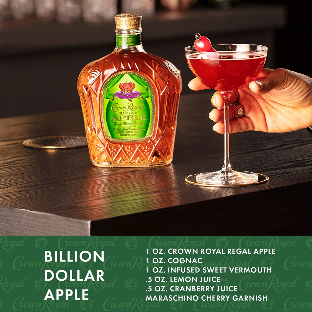 Crown Royal Regal Apple Flavored Whisky, 750 mL H4809
