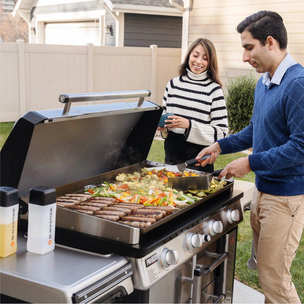 Blackstone ProSeries 4-Burner 36 Propane Griddle with Stainless Steel Cabinet J141808