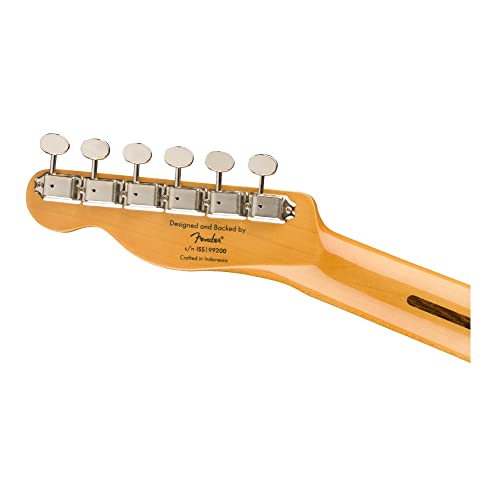 Squier Classic Vibe 70s Thinline Telecaster Electric Guitar Natural Maple Fingerboard W3907